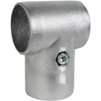 GAH Alberts Alberts T-Stück für Barrierenrohre und Wäschetrockgerüste, Aluminium, zweiteilige Ausführung