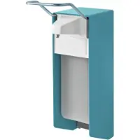 TEMDEX Sanpure Desinfektionsmittel- & Seifenspender, Aluminium Kurzer Armhebel, Edelstahlpumpe