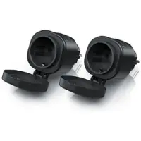 Bearware 2x Wifi Outdoor Steckdose 2,4 Ghz WLAN Steuerung per App Smart Life / IP44