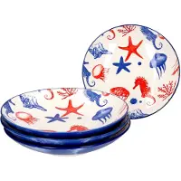 Ritzenhoff & Breker 4er Set Suppenteller 21,5cm Seestern Seaside - Ritzenhoff 270143