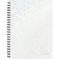 Leitz Collegeblock Wow A4 PP kariert holzfrei 80 Blatt weiß Packung mit 6 Stück