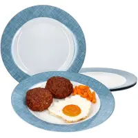 Ritzenhoff & Breker 4er Set Speiseteller Blau Brazil 27cm - 409277