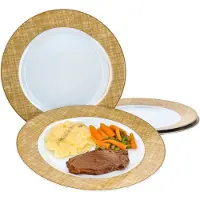 Ritzenhoff & Breker 4er Set Speiseteller Gelb Brazil 27cm - 409352
