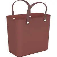 Rotho Nachhaltige Multibag ALBULA 25L Ocean-Bound Plastic Tragetasche Einkaufskorb 7670987 Rot