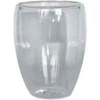 ZELLERFELD Trendmax 2er Set Teegläser Thermoglas Kaffeegläser Doppelwand 350ml