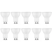 Mundotec 10 x 7 Watt GU10 LED Leuchtmittel Leuchte LED Spot|Ø50mm|Kaltweiß|700 Lumen 110°