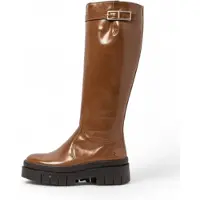 Art für Damen. 119591132003_023 Braune Lederstiefel 1959 (41), Wohnung, Reißverschluss, Lässig