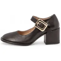 Neosens für Damen. 333731101003_001 Lederschuhe S3373 schwarz (36), 5 bis 8 cm, Schnalle, Lässig