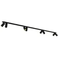 Licht-Erlebnisse Spot Lampe Metall verstellbar Schwarz GU10 länglich Modern Strahler