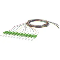 METZ CONNECT OpDAT Pigtail SC-APC, OS2, 12 Farben 150Q1CA0020E