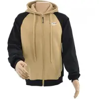 AWTOOLS Sweatshirt Mit Reissverschluss T6/ Beige-Schwarz/ Xxxl