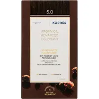 Korres Argan Oil Advanced Colorant 5.0 Light Brown 1 St Kombipackung
