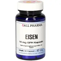 GALL PHARMA Eisen 14 mg GPH Kapseln 60 St