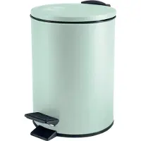 Spirella Treteimer Cannes - mintgrun - 3L - Metall - 17 x 25 cm