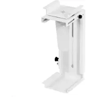 TecLines TPH001W PC Halterung Untertisch 80-220 mm, weiss