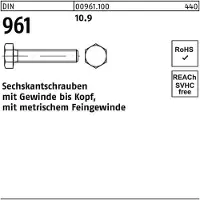 FAST-X Sechskantschraube DIN 961 VG M 14 x1,5 x 70 10.9