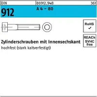 F. REYHER Nchfg. GmbH & Co. KG Zylinderschraube DIN 912 m.Innensechskant M 12 x 70 A 4 - 80