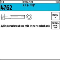 Industrial Quality Supplies Zylinderschraube ISO 4762 m.Innensechskant M 4 x 60 A 2