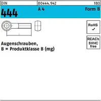 Hörger & Geßler Augenschraube DIN 444 Form B BM 10 x 70 A 4