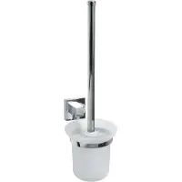Fackelmann Toilettenbürste »Mare«, BxHxT: 11,5 x 38 x 15 cm - silberfarben