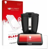 Upscreen Schutzglas für Vorwerk Thermomix TM7 Schutzfolie Panzer Folie Glas Display Schutz klar