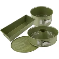 Zenker Set aus 3 Kuchenformen - - Green Vision - 18 bis 30 cm
