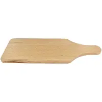 Fackelmann Rechteckiges Holzschneidebrett, 27 x 10 cm Wood Edition
