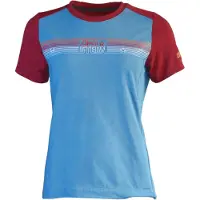 Zimtstern TrailFlowz Kurzarmshirt Damen blau/rot XS 2022 Fahrradtrikots