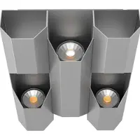 Eglo Zinacua, 4 Glühbirne(n), GU10, IP20, Silber