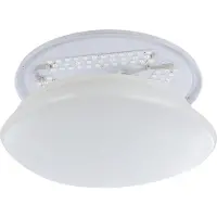 Eglo SILERAS-Z Wand-/Deckenleuchte Lampe Beleuchtung - H6 x Ø60 cm - weiß - 3X11W inkl. - IP20