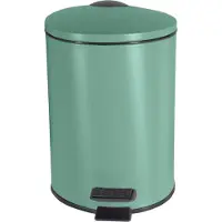 Spirella Treteimer Cannes - salbeigrun - 3L - Metall - 17 x 25 cm