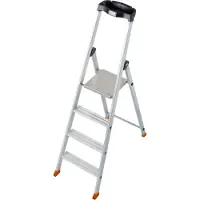 Krause Stufenleiter Solido, 4 Stufen