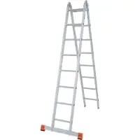 Krause Aluminium-Gelenk-Doppelleiter MONTO TriMatic 5,50 m