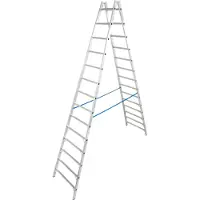Krause Aluminium-Doppelleiter STABILO 5,10 m