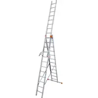 Krause TRIBILO Vielzweckleiter, 3 x 12 Sprossen