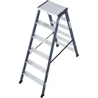 Krause Aluminium-Doppelleiter MONTO SePro D 2,85 m