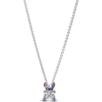 Pandora 393743C01-45 Damen Silber-Kette Disney Stitch