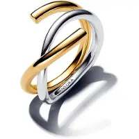 Pandora 163889C00 Damen-Ring Zweifarbig