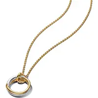 Pandora 363882C00-45 Damen-Halskette Zweifarbig