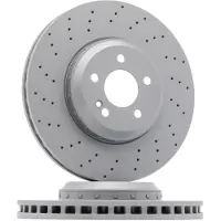 Bosch Bremsscheibe 0 986 479 G35 vorne, belüftet, hochkarbonisiert, 1 Stück
