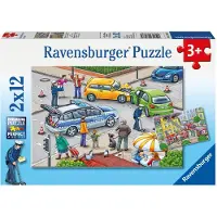 Ravensburger Mit Blaulicht unterwegs 07578