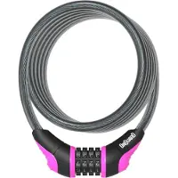 Onguard Kabelschloss Neon Coil Combo-180cmx12mm