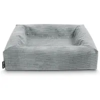 Bia Bed Rib Hoes Hondenmand Grijs