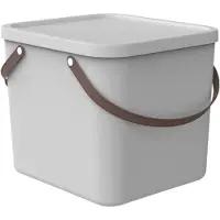 Rotho ALBULA, Aufbewahrungsbox, Weiß, Rechteckig, Kunststoff, Einfarbig, Drinnen
