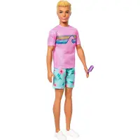 Barbie „ Mysteries: Beach Detectives“ Ken-Puppe mit unverkennbarem Outfit und Zubehörteilen zum Geschichtenerzählen, Modepuppe, Männlich, 3 Jahr(e), Junge/Mädchen, 305 mm, 162 g