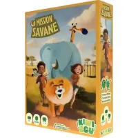 Kiwizou MISSION SAVANE, Kartenspiel, 5 Jahr(e), 15 min, 15 min