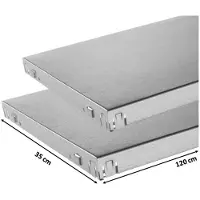 Schulte Zusätzliche Böden, für Steckregale, B 1200 x T 350 mm, verzinkt