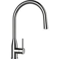 Schock Küchenarmatur mit Einhebelmischer KAVUS edelstahlfinish 559120