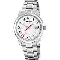 Calypso K5872/1 Herrenuhr Stahl/Weiß