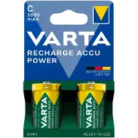 Varta Akku POWER PLAY LONGLIFE, Baby C, 2 Stück